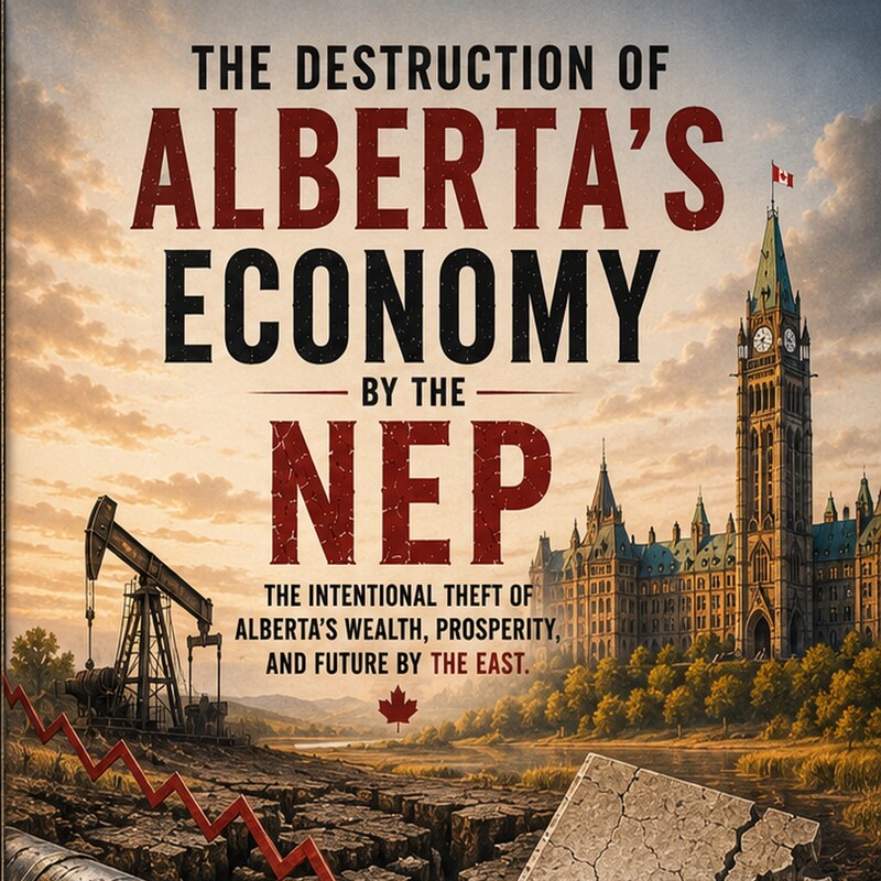 From 1980 to 1985 Pierre Trudeau used his hate for  the west to rape it Blind. This is the story of how much Damage it did. No other province has ever been treated with such disdain