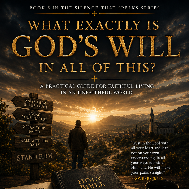 Book 5 After you have read all the 4 before,
 Now What? 
What do you do?
 This is one of  the hardest books to write yet the most Important one for Christians to understand the enemies they face over their Beliefs.