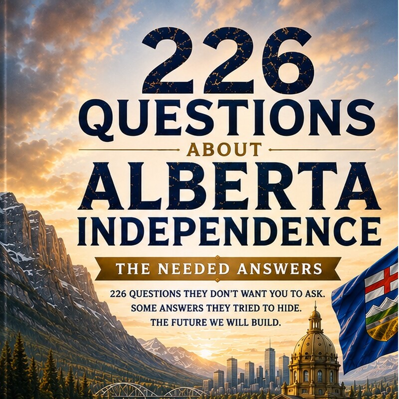While it says 226 Questions answered affecting Alberta's choice to go on it's own. No matter how much you Love Canada. It's not working