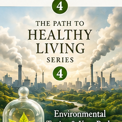 In a society that handles a huge amount of toxins they have become part of our environment. this says what & how. What damage it can cause if we don't watch for the signs.
